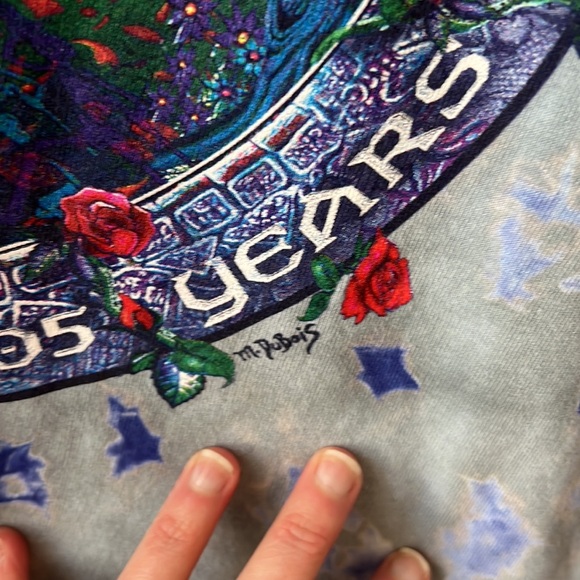 Grateful Dead 1965-2005 Forty Years Tie Dye Graphic T-Shirt Men's Medium. - Picture 6 of 12